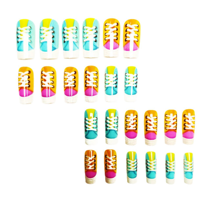 Fun Creative Sneaker Nail Art Kalsten