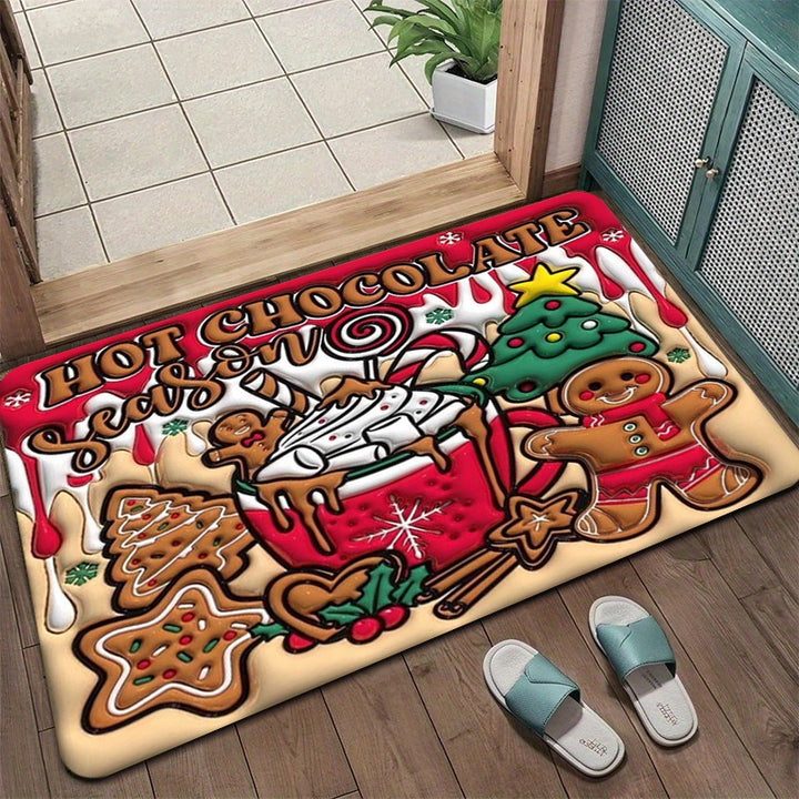 Grinch Christmas Themed Doormat Kalsten