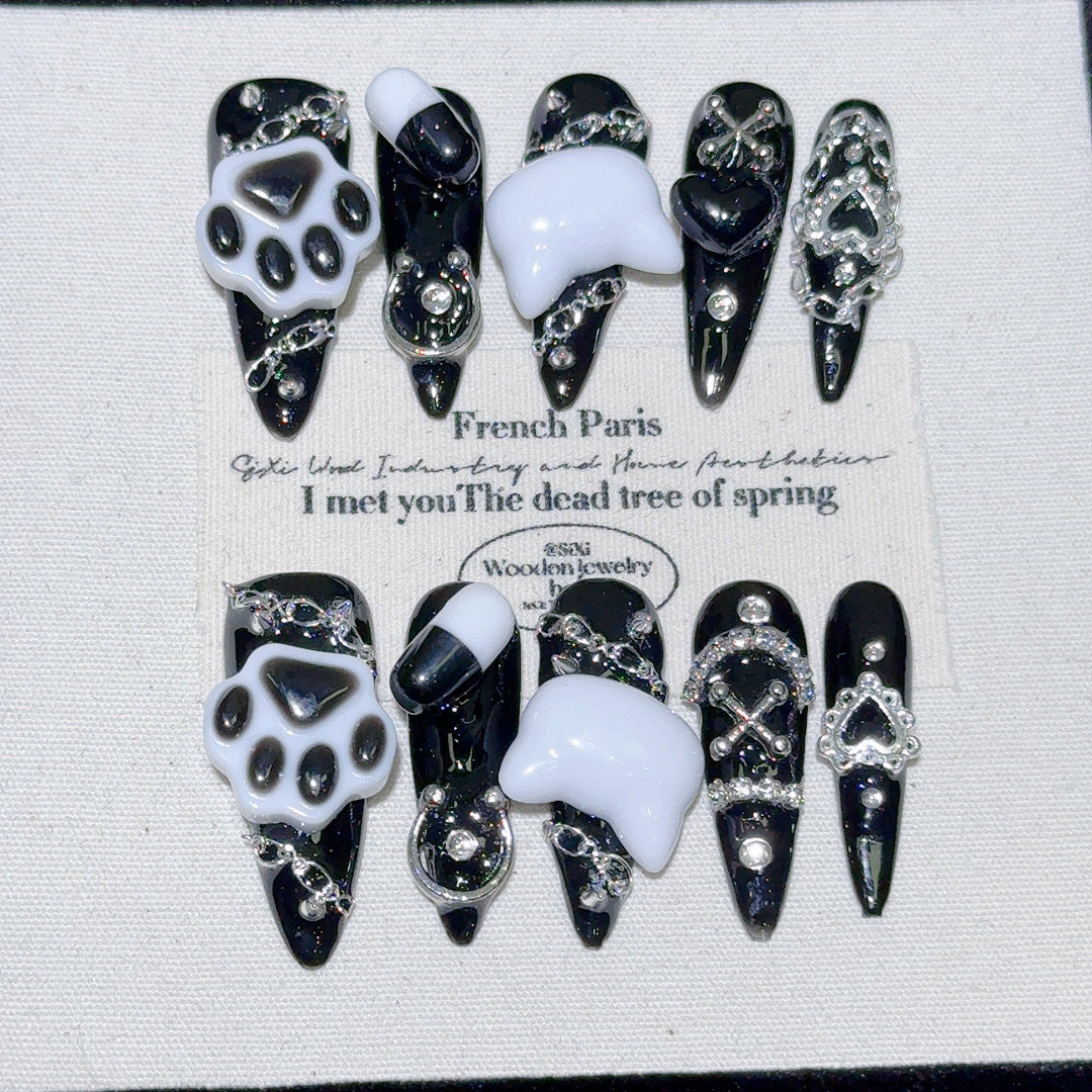 Glamorous Decorative Nail Enhancements