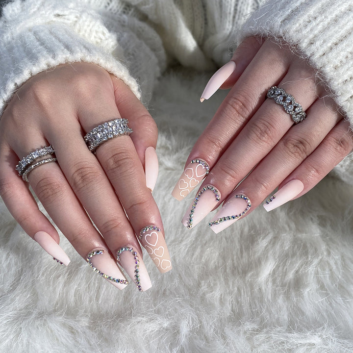 Artful Nail Art with Love Motifs Kalsten