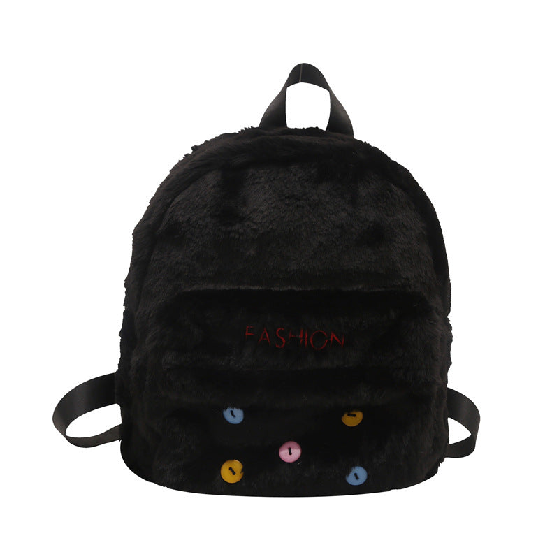 Plush backpack with playful design Kalsten