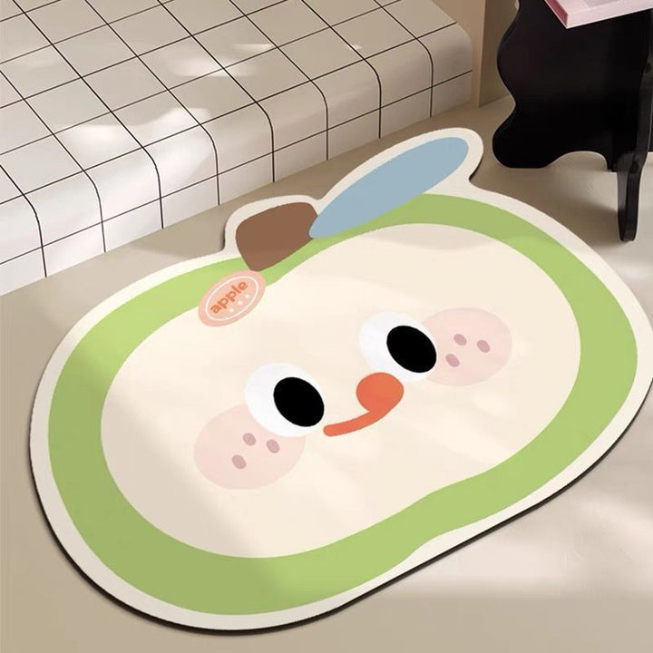 Fun Fruit-Shaped Bath Mat Kalsten
