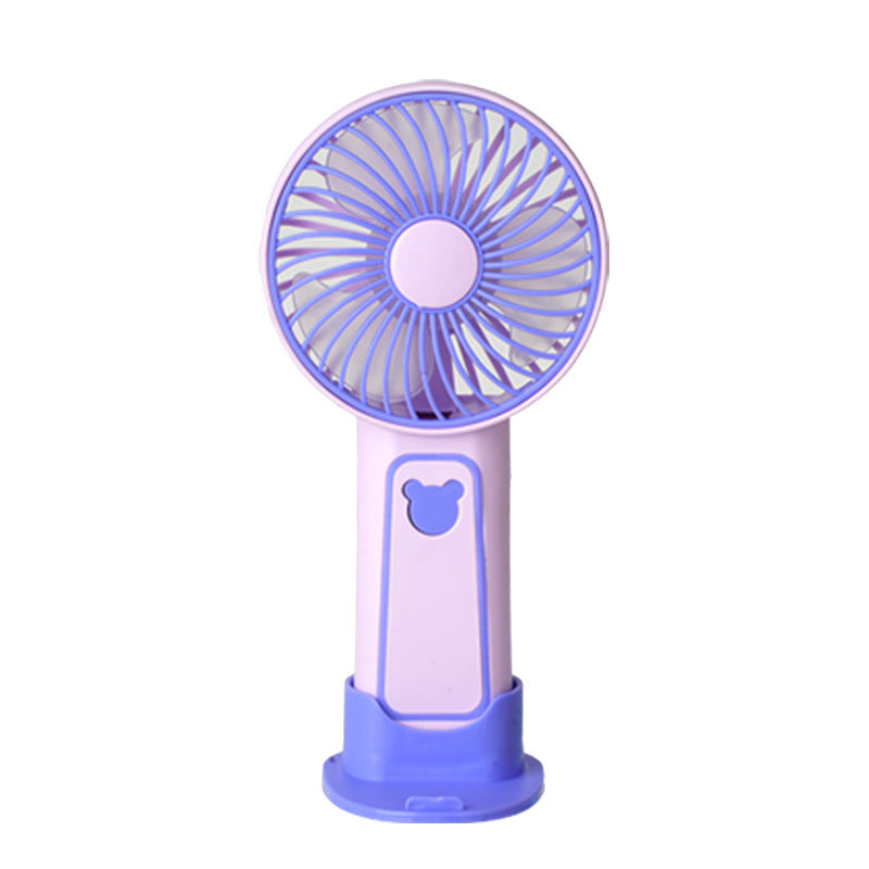 Unisex Portable Hand Fan with Flexible Stand Kalsten