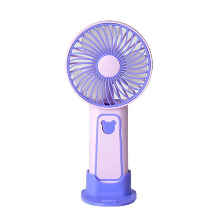 Unisex Portable Hand Fan with Flexible Stand Kalsten