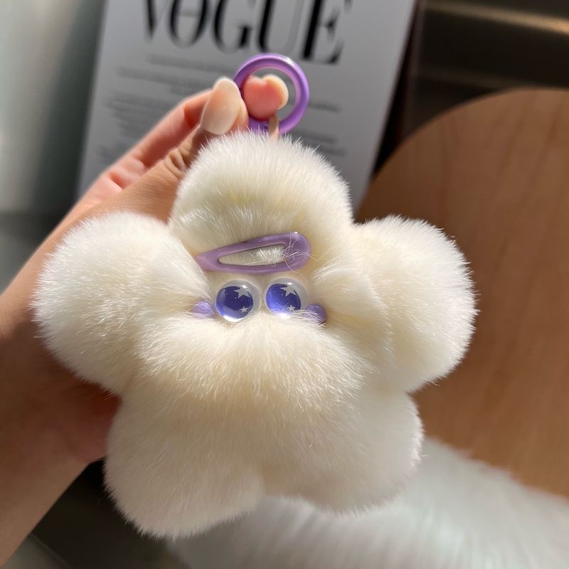 Plush Star-Shaped Hair Accessory Kalsten