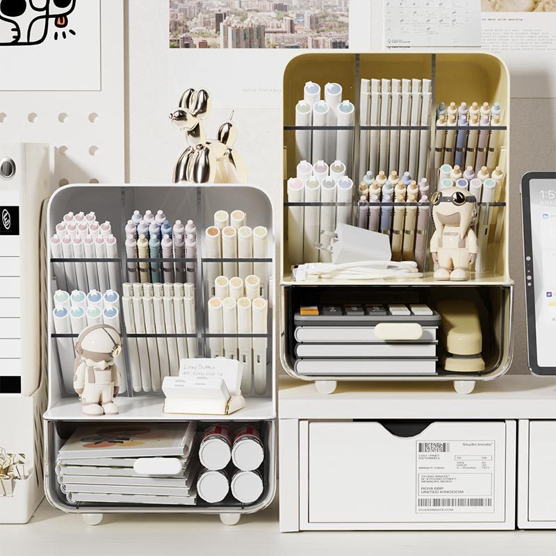 Desk Organizer with Multi-Compartment Storage Kalsten