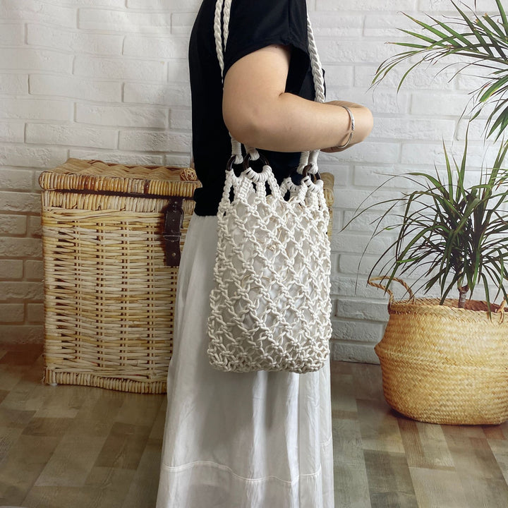 Macrame net bag Kalsten