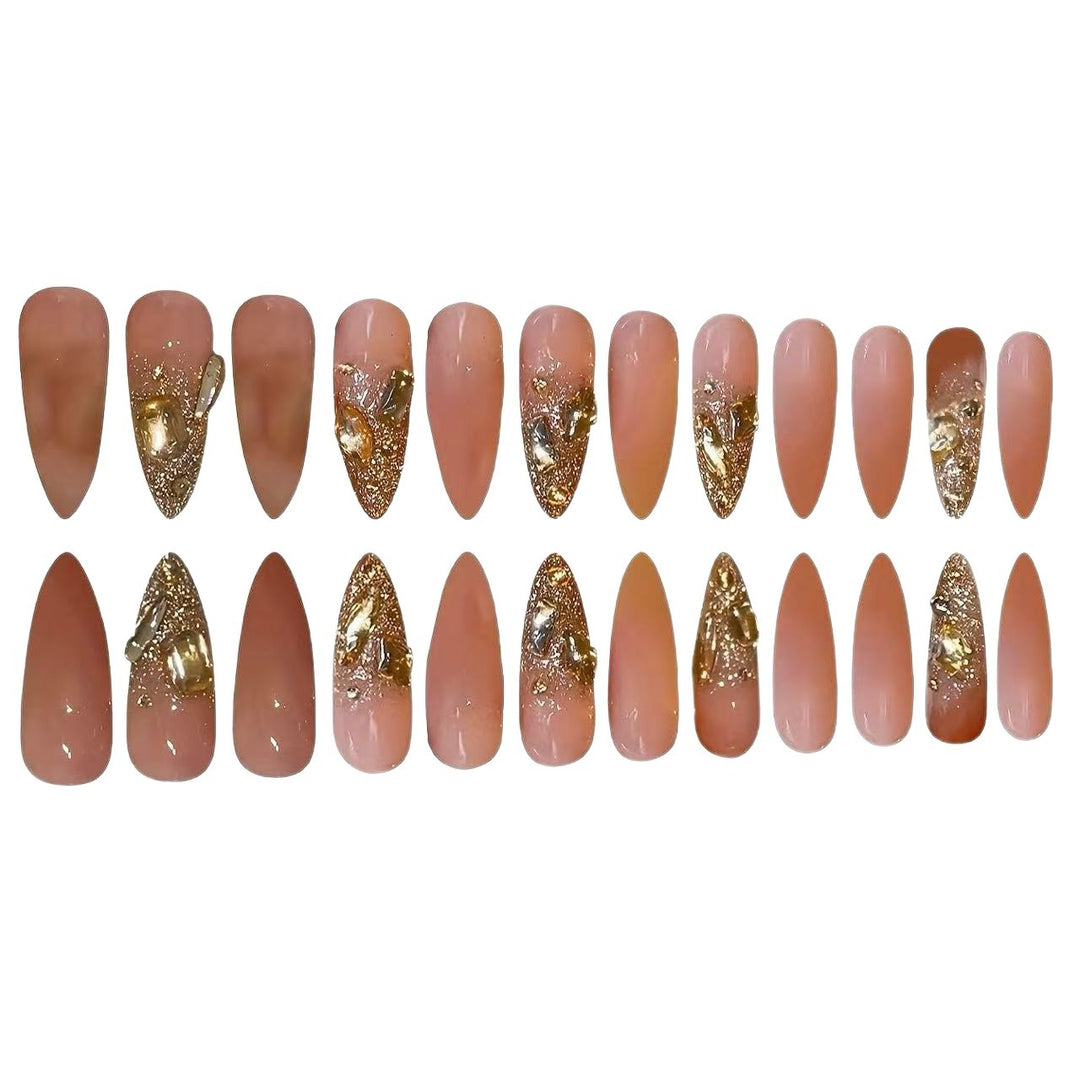Glamorous Stiletto Nail Art Enhancements Kalsten