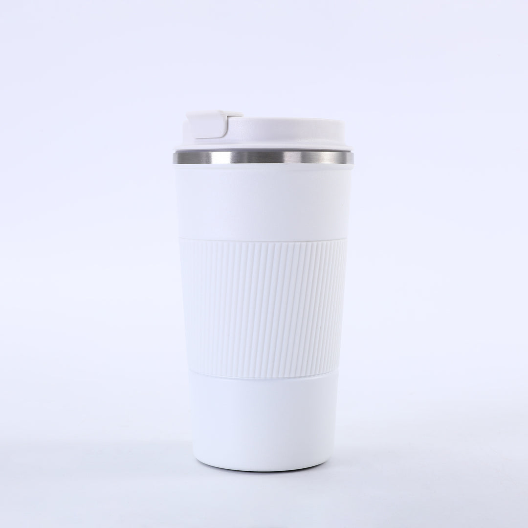 Ladies insulating cup with non-slip silicone sleeve Kalsten