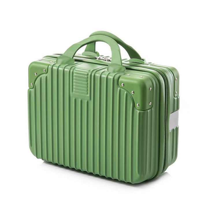 hard-shell cosmetic travel case with double top handles and reinforced corner protectors Kalsten