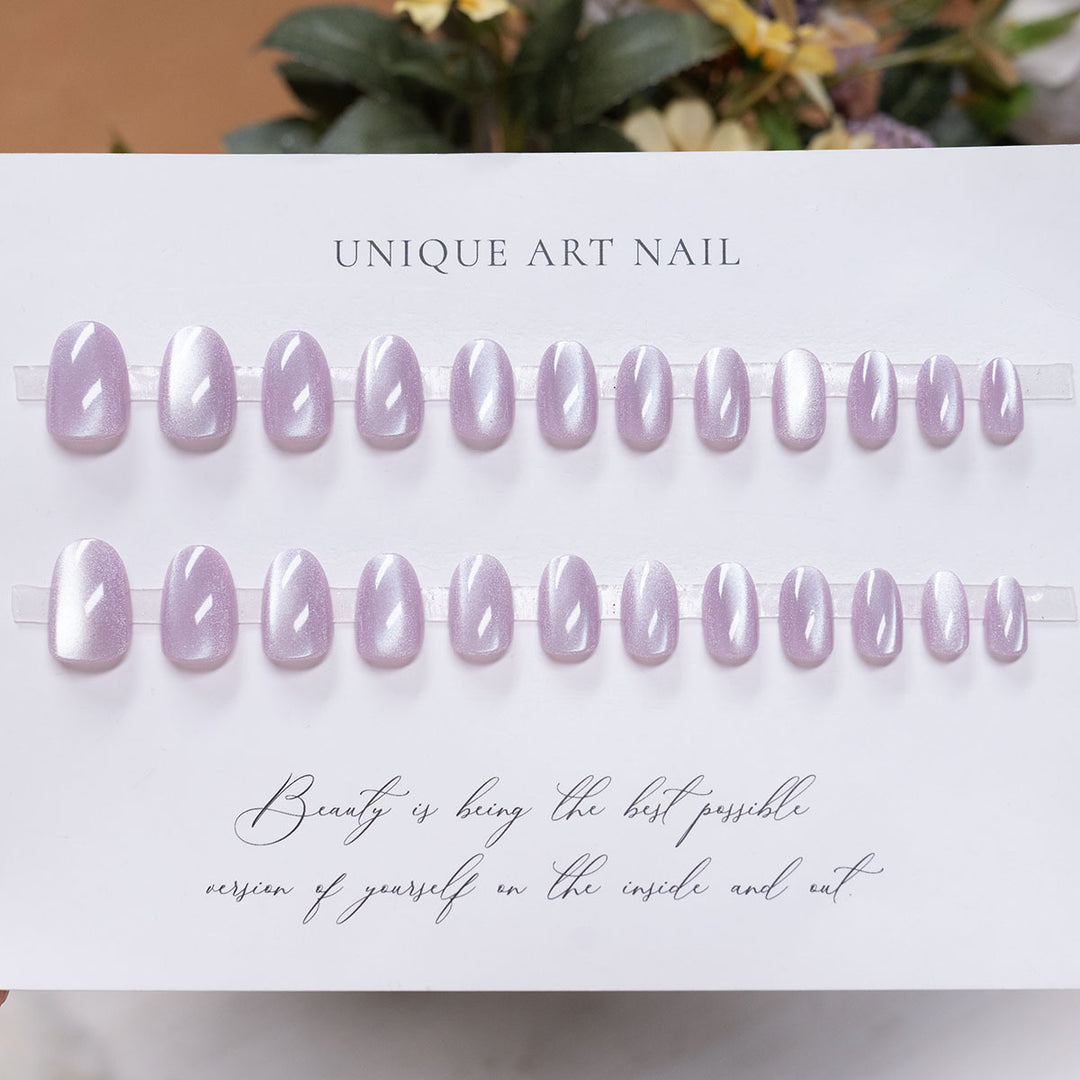 Sparkling Glitter Press-On Nail Set