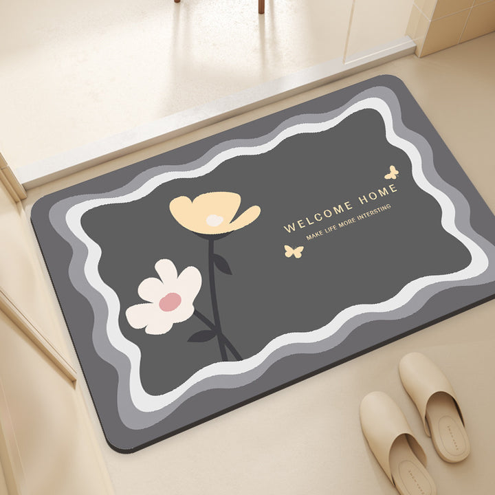 Floral-Designed Comfort Mat Kalsten