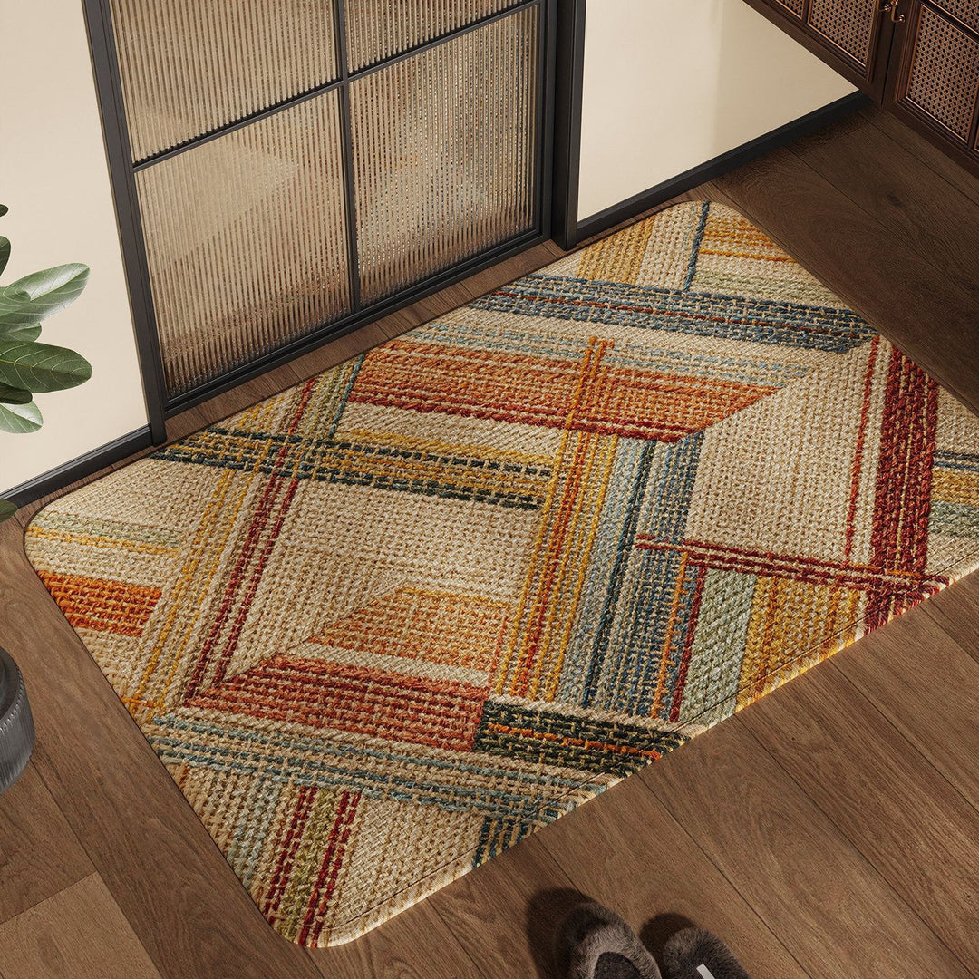 Contemporary Geometric Pattern Area Rug for Home