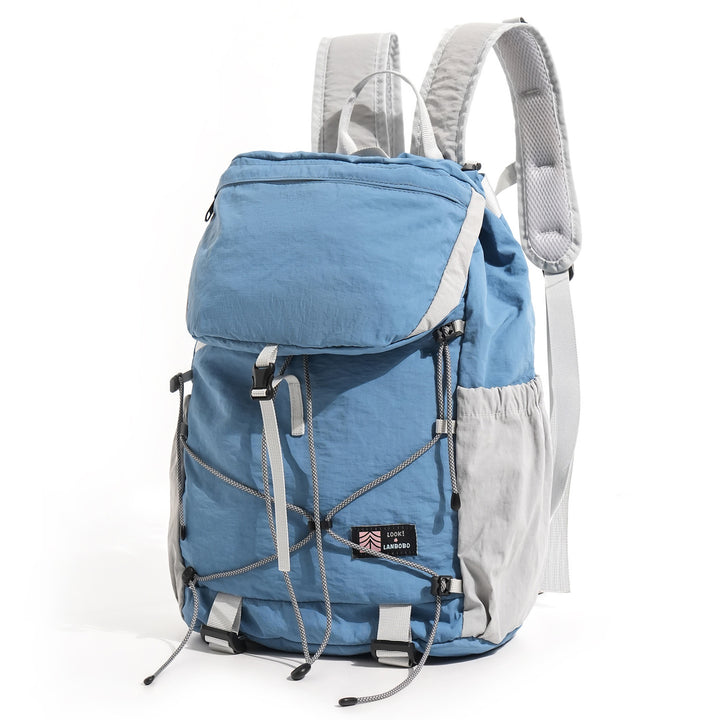 Lightweight Multi-Pocket Backpack with Detachable Pouch Kalsten