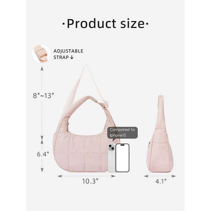 Elegant and Versatile Quilted Shoulder Bag Kalsten