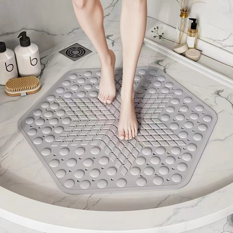 Hexagonal Anti-Slip Shower Mat Kalsten