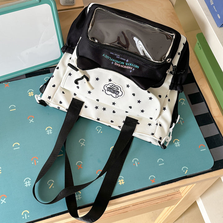 Stylish Water-Resistant Star-Patterned Backpack Kalsten