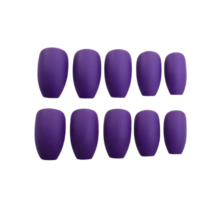 Elegant Matte Almond-Shaped Nail Enhancements Kalsten