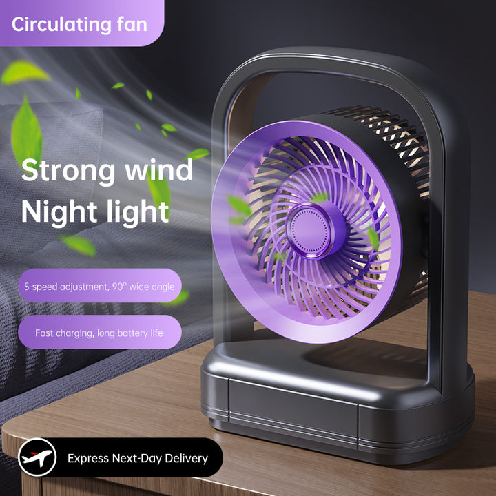 Unisex Portable Rechargeable Desk Fan Kalsten