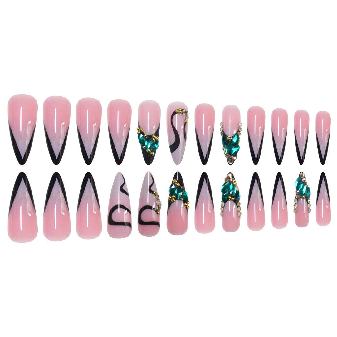 Artistic Sculpted Press-On Nail Extensions Kalsten