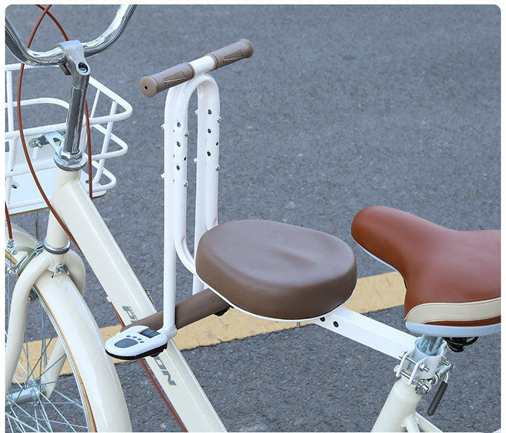 padded detachable child scooter seat with backrest and safety armrests Kalsten