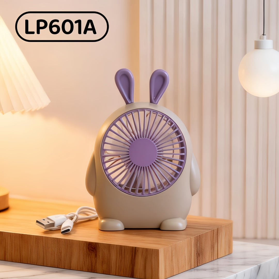 Women's Compact Table Fan with Animal Design Kalsten