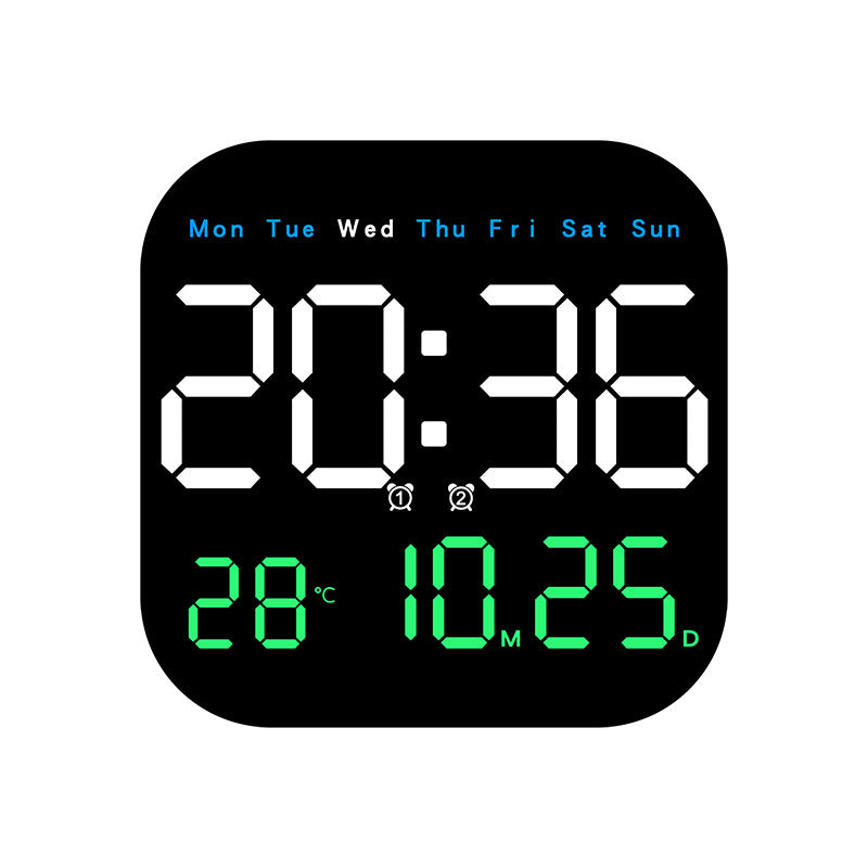 Digital Multi-Function Alarm Clock with Temperature and Date Display Kalsten