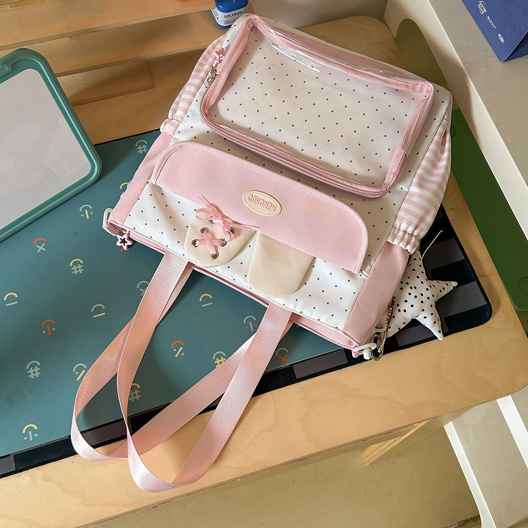 Playful Multi-Pocket School Backpack Kalsten