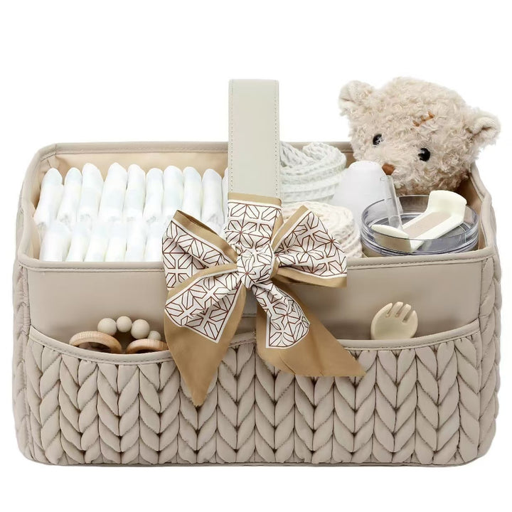 Quilted tote bag with practical compartments Kalsten