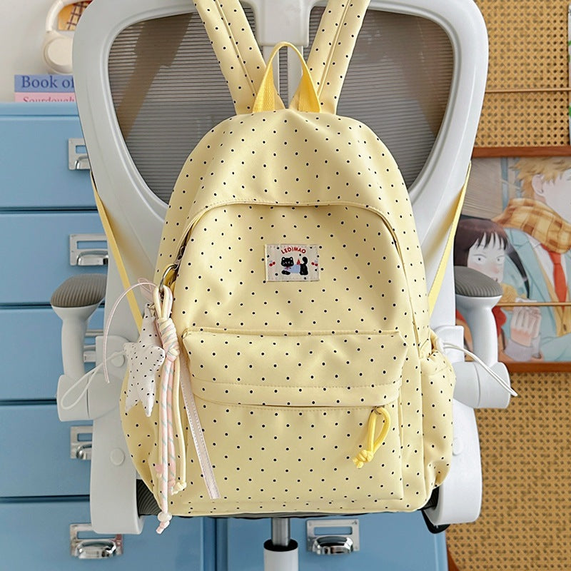 Cute Polka-Dot Backpack Kalsten
