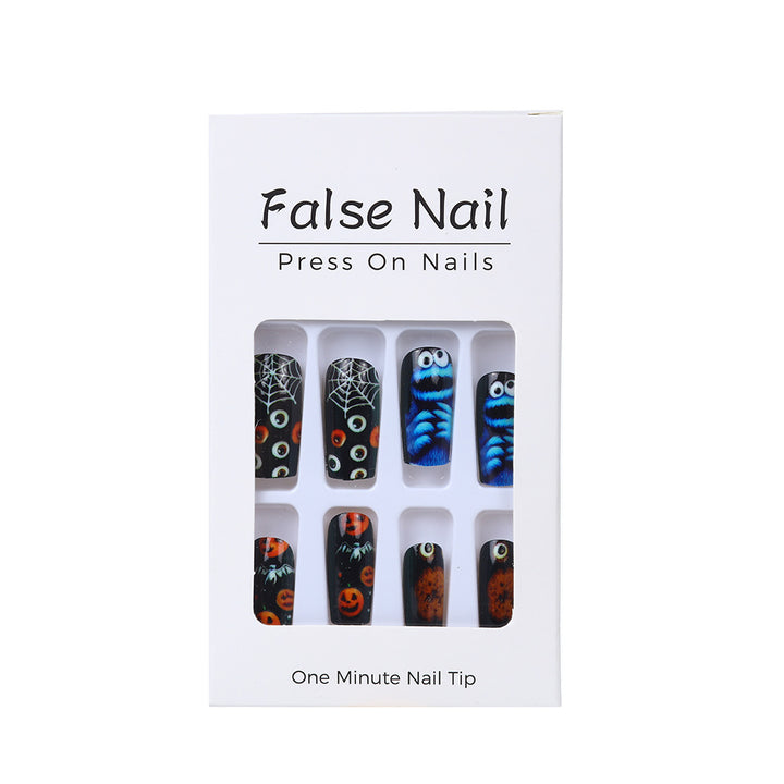 Creative Halloween-style art nails Kalsten
