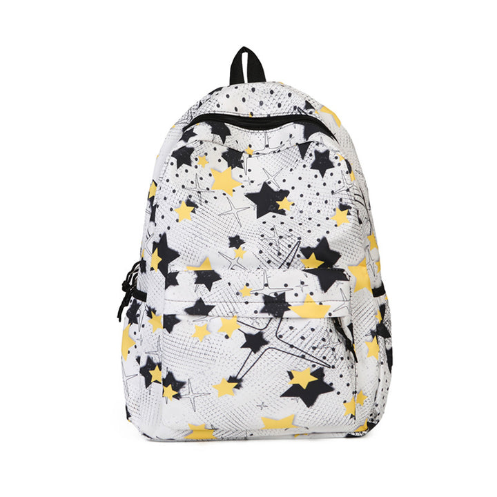 Star-Patterned Adventure Backpack