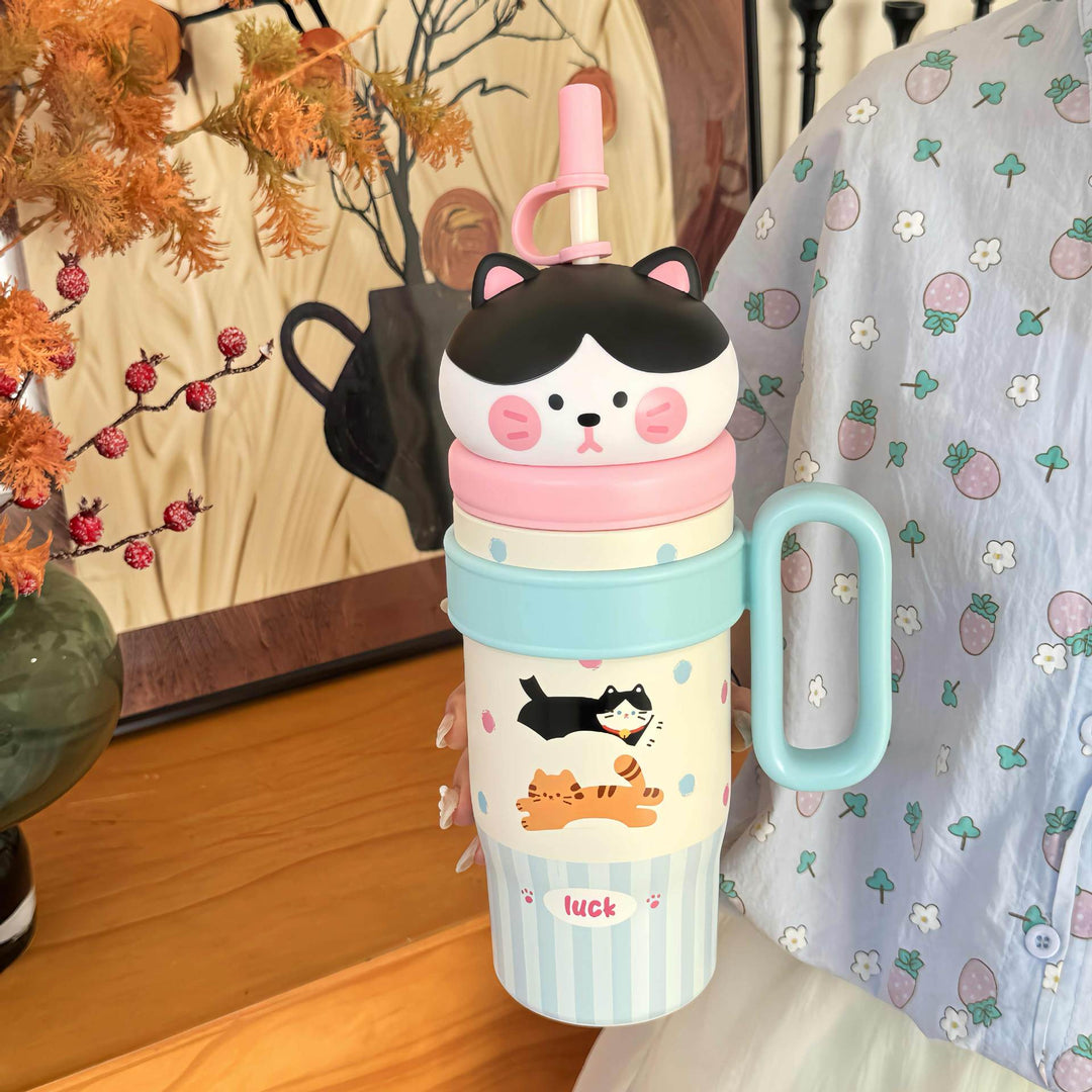 Ladies Thermo Cup with Cute Animal Design Kalsten