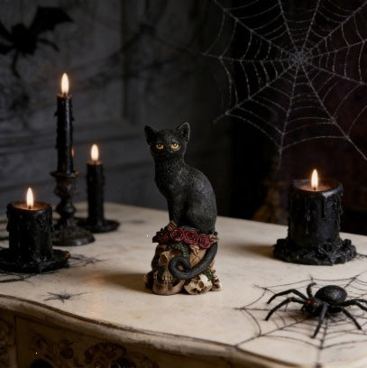 Decorative Black Cat Figurine Kalsten
