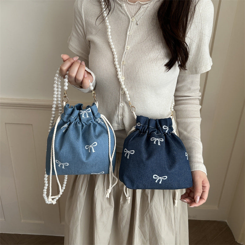 Charming Drawstring Shoulder Bag