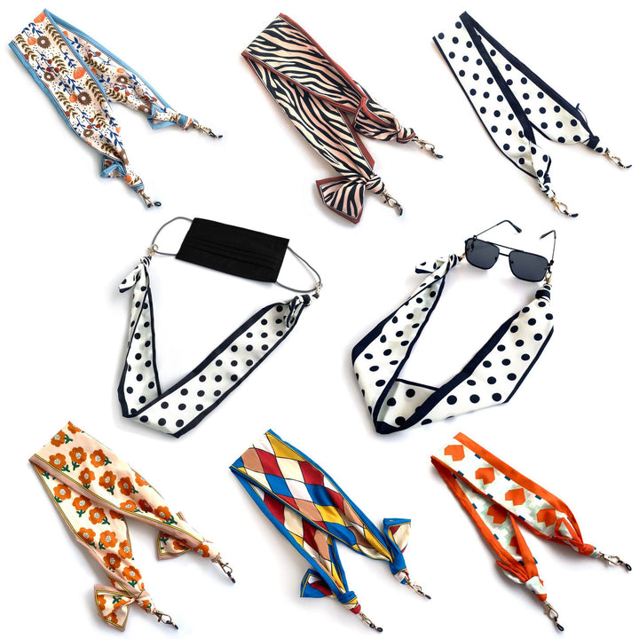 Patterned Eyewear Scarf Strap Kalsten