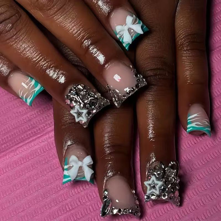 Glamorous Decorative Nail Enhancements Kalsten