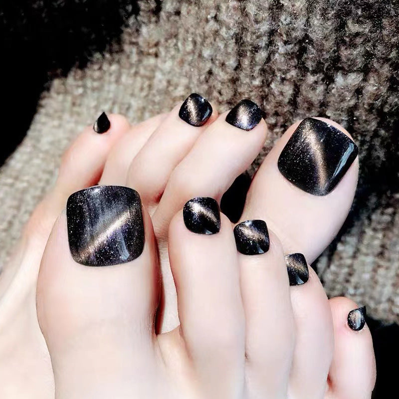 Premium Press-On Toenail Art Set
