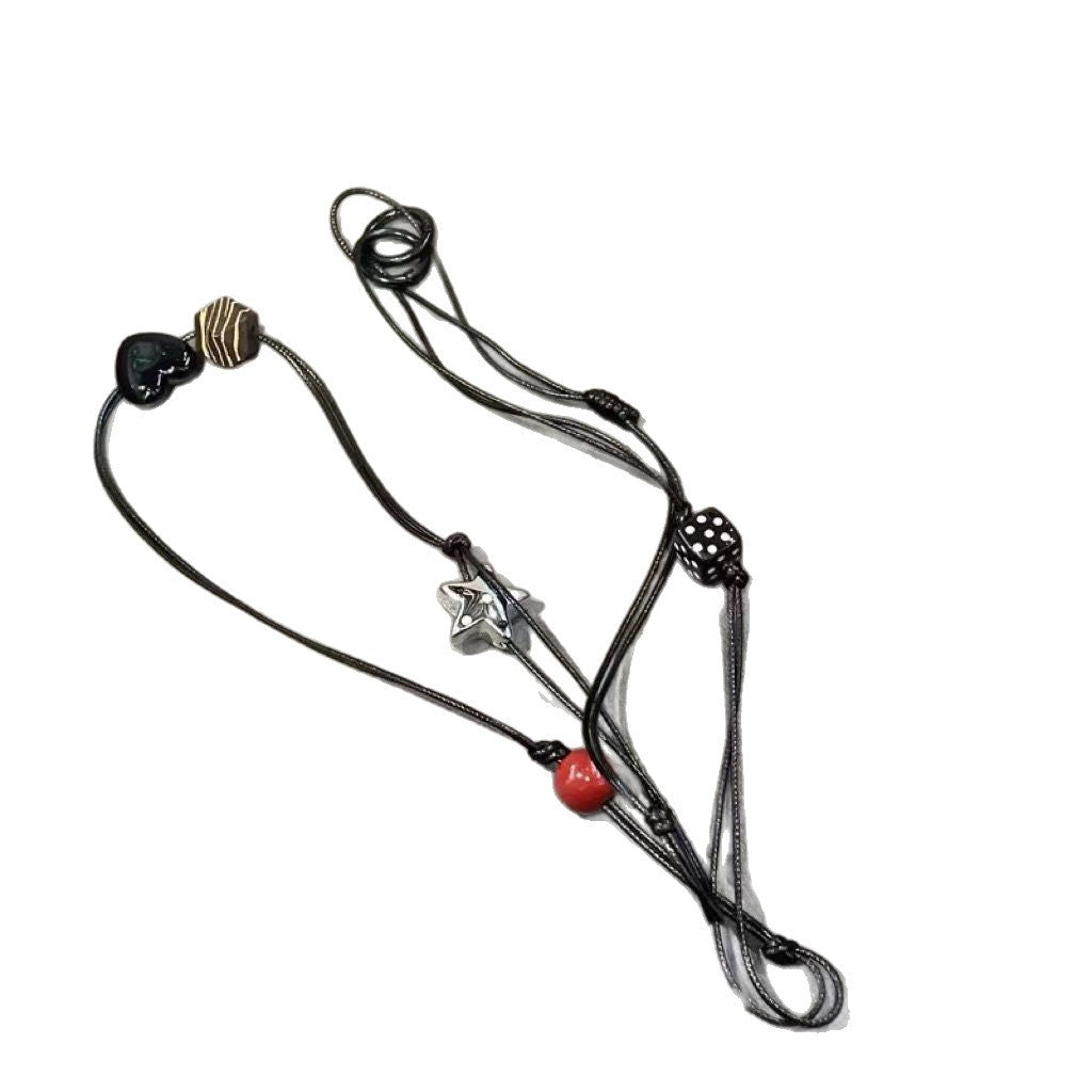 Multi-Functional Beaded Eyewear Lanyard Kalsten