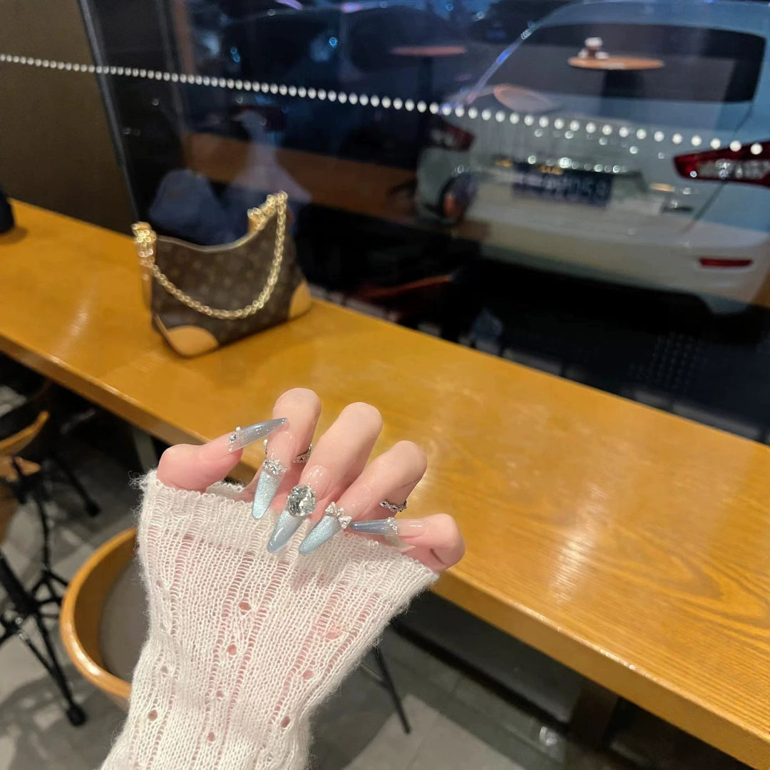 Fashionable Stiletto Nail Extensions