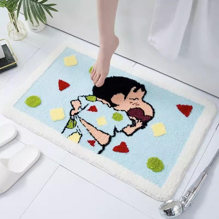 Cartoon Character Bathroom Rug for Home