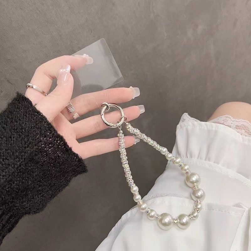 Elegant Pearl-Embellished Keychain Kalsten