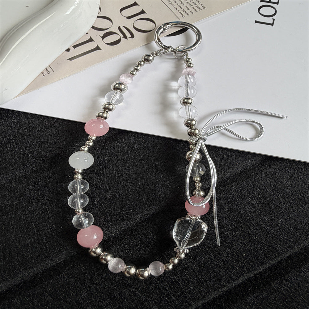 Elegant Beaded Charm Keychain Kalsten 1790134705