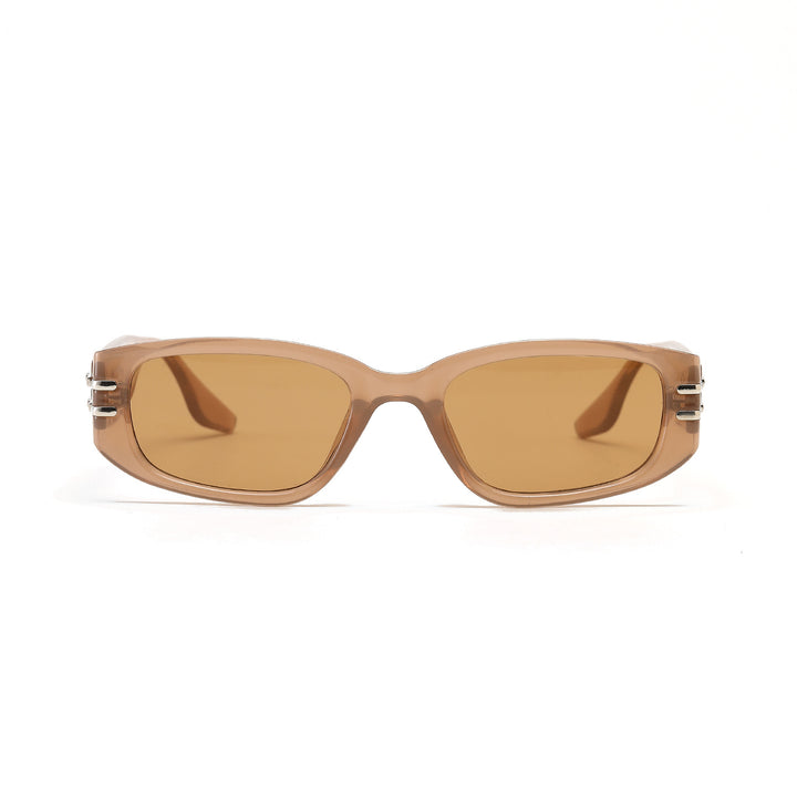 Women's fashionable rectangular sunglasses with elegant metal accents Kalsten
