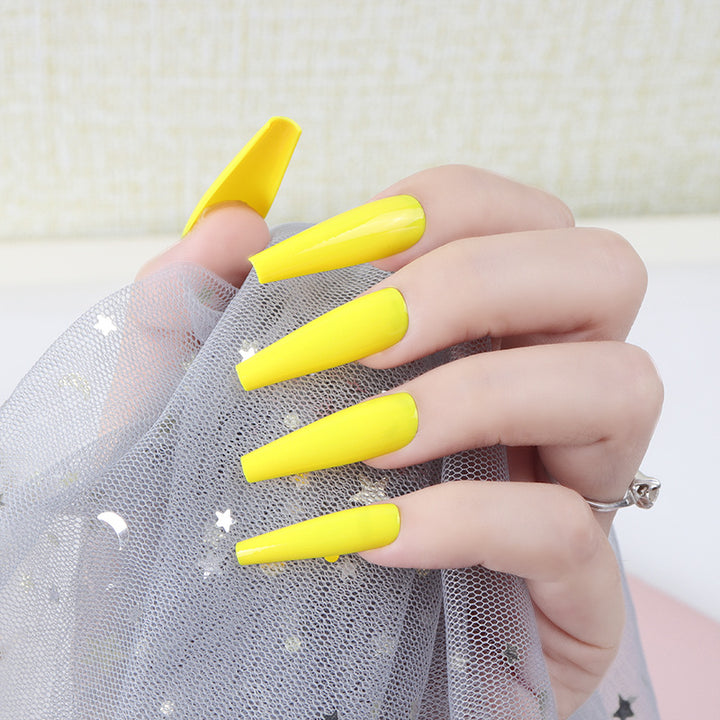 Vibrant Stiletto Press-On Nails Kalsten