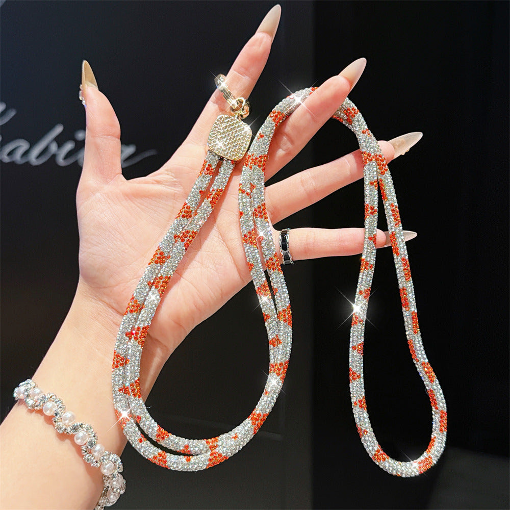 Sparkling Crystal Eyewear Chain Kalsten