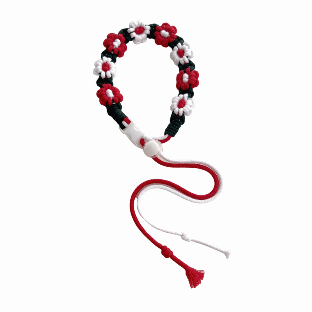 Decorative Flower Macrame Eyewear Holder Kalsten