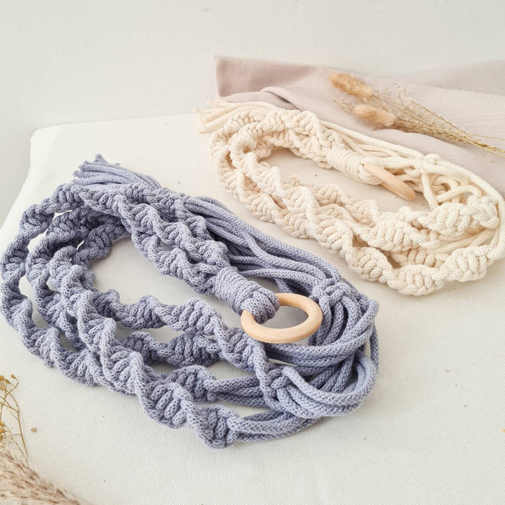 Macrame Wall Hanging Decor with Braided Design Kalsten
