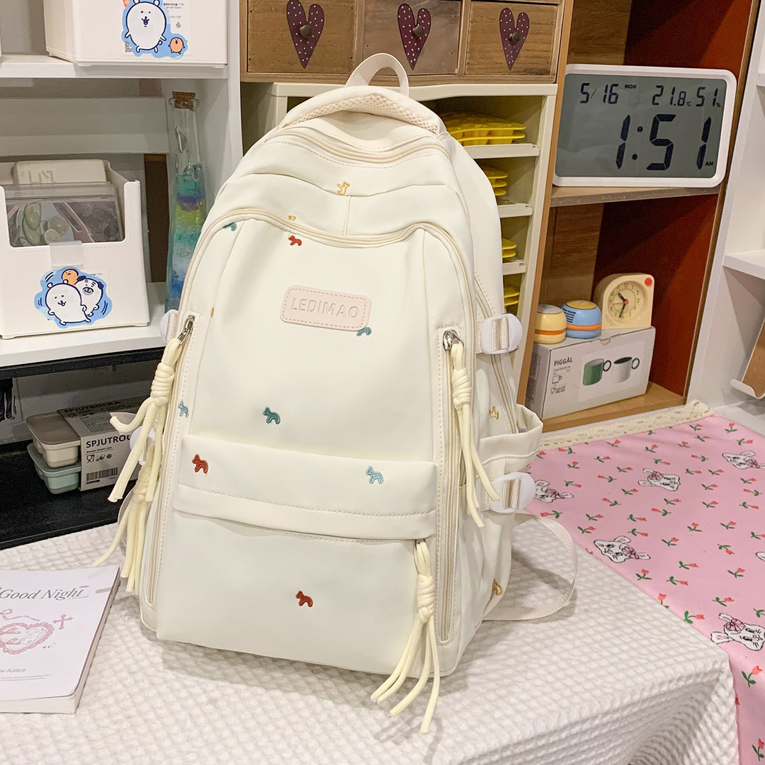Cute Character-Embellished Backpack Kalsten 1791206030