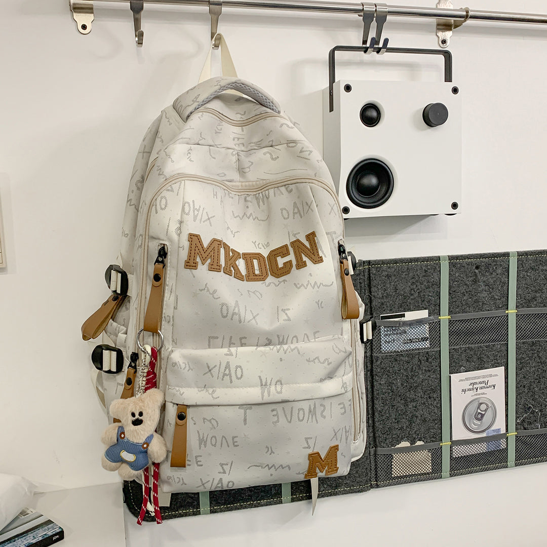 Trendy Graphic Printed Backpack Kalsten